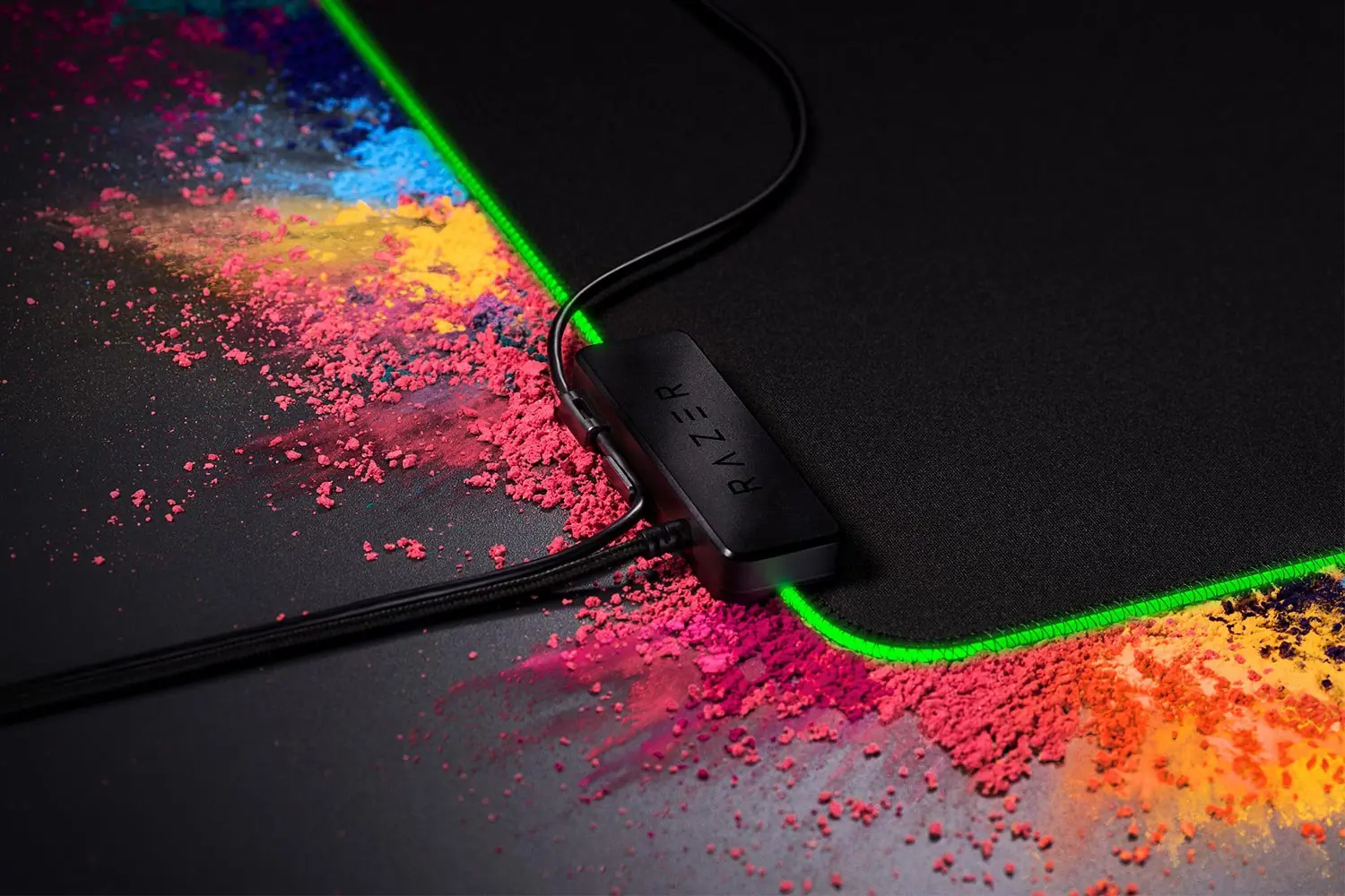 Razer Goliathus Chroma Extended 滑鼠墊 (黑色) 2