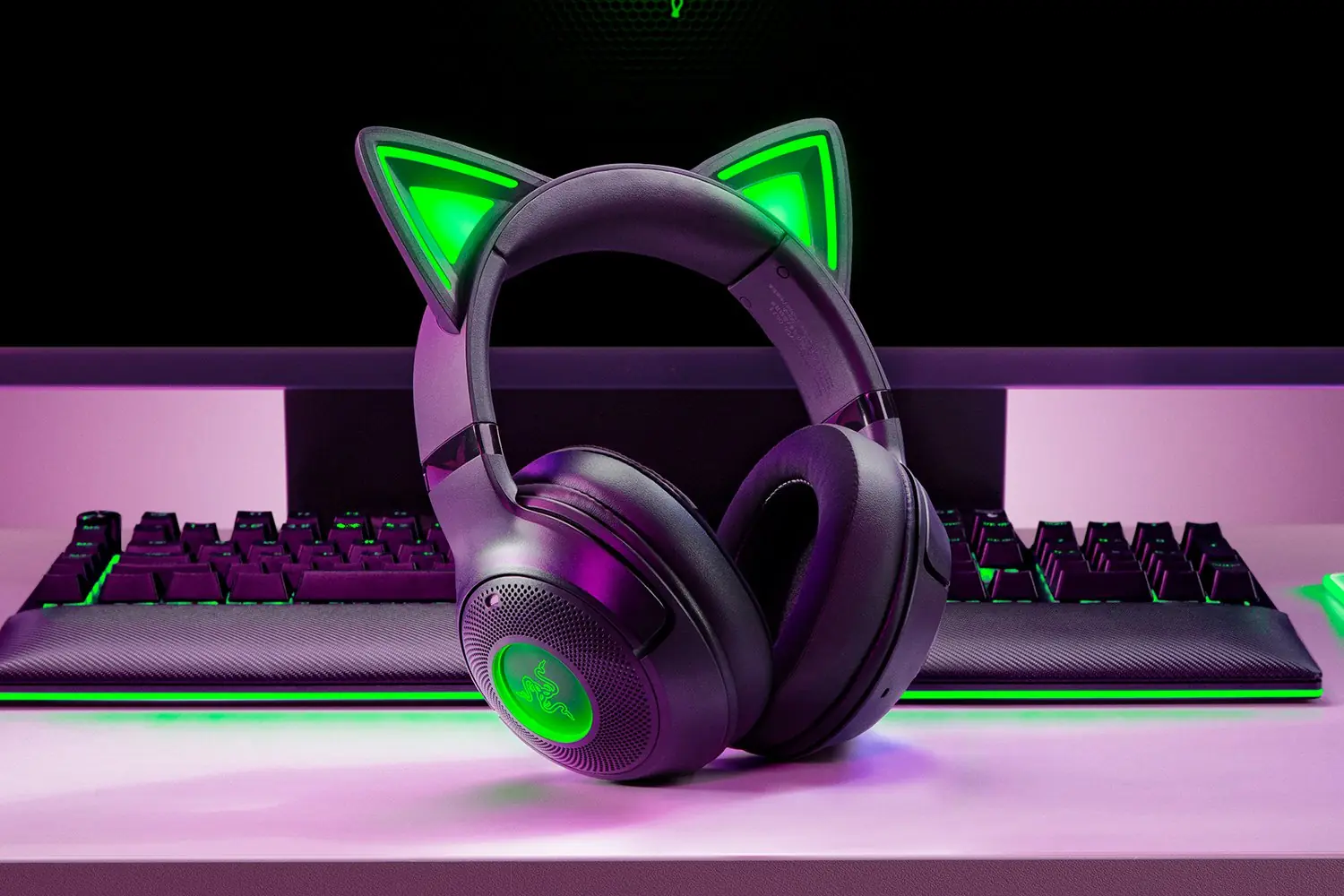 Razer Kraken Kitty V2 BT 藍牙電競耳機 3