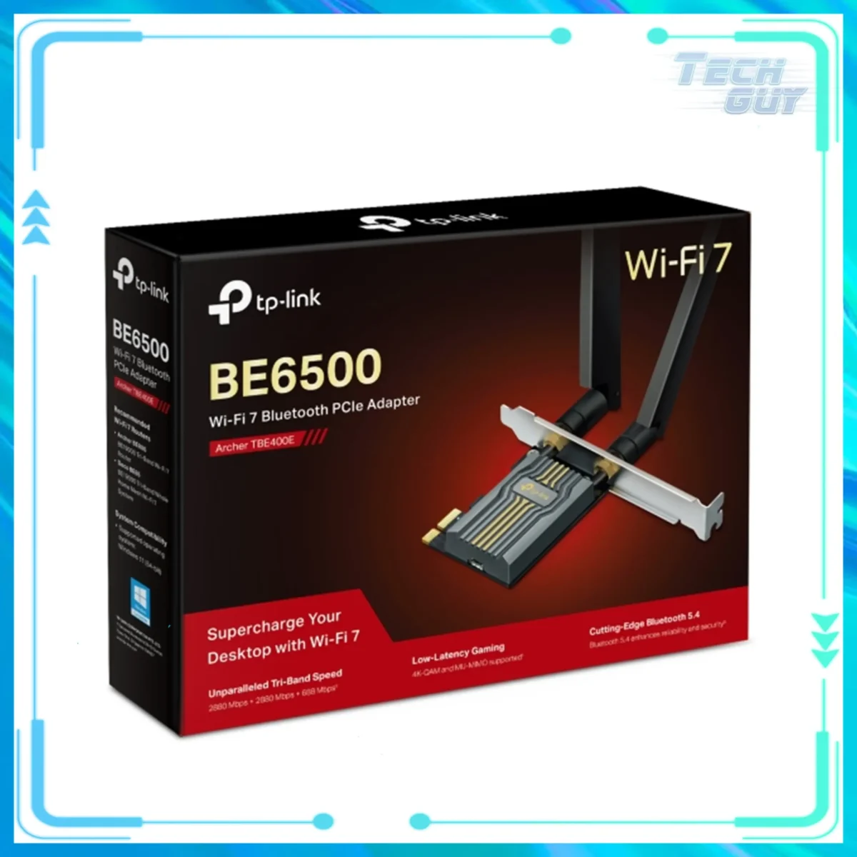 TP-Link Archer TBE400E WiFi 7 BE6500 無線網絡卡 2