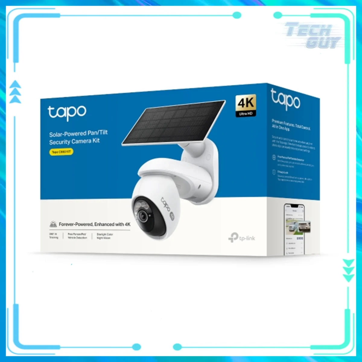 TP-Link Tapo C660 KIT 4K 充電式網絡攝影機 (連太陽能板) 2