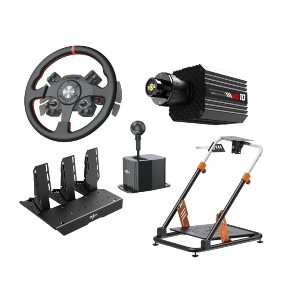 PXN VD10 直驅軚盤套裝 (車架 腳踏 波棍)