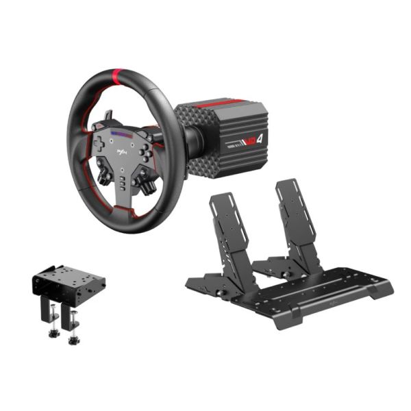 PXN VD4 直驅軚盤套裝 (腳踏 桌面夾)