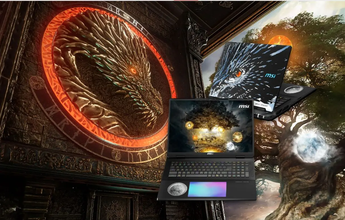 MSI Titan 18 HX Dragon Edition Norse Myth ( RTX5090 ) 3