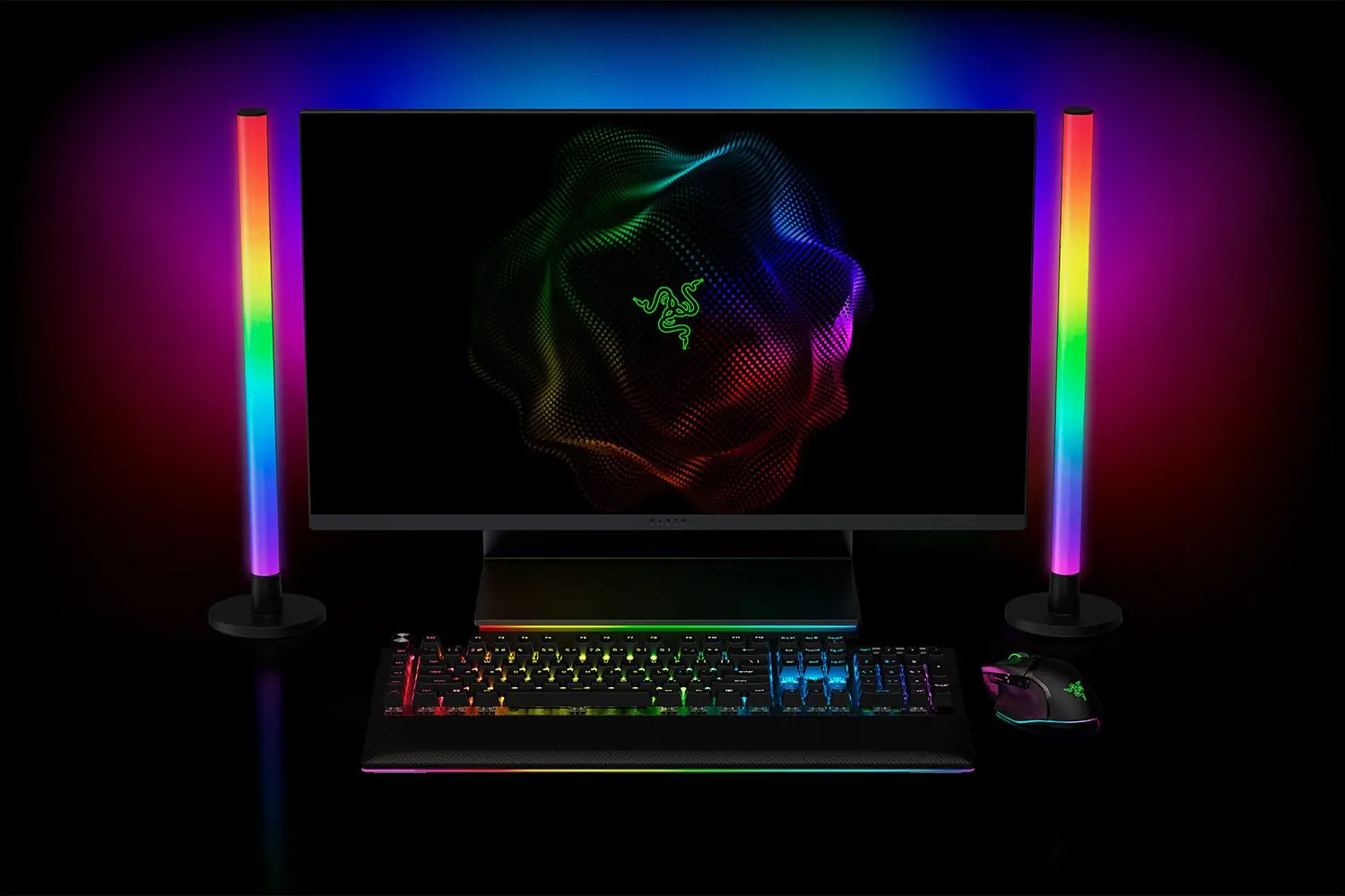 Razer Aether Standing Light Bars RGB LED 燈具 3 Razer Aether Standing Light Bars RGB LED 燈具 2