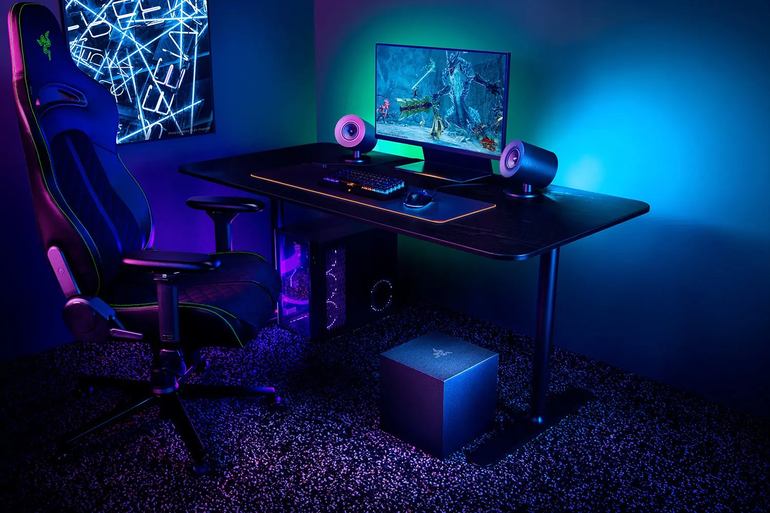 Razer Nommo V2 遊戲喇叭 2