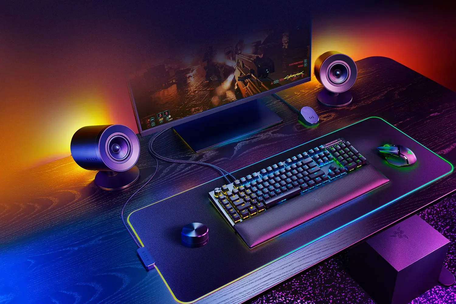 Razer Nommo V2 Pro 遊戲喇叭 3