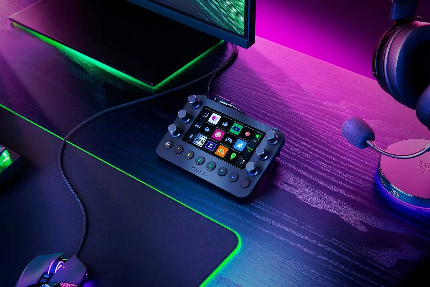 Razer Stream Controller 直播專用多功能控制板 3