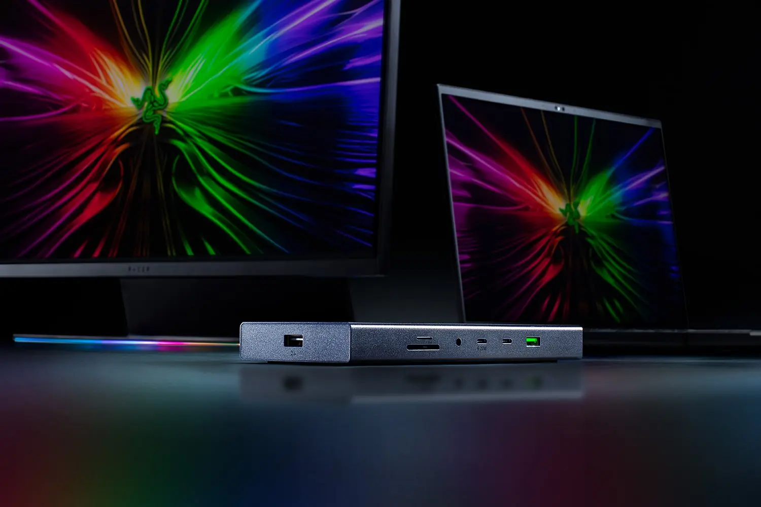 Razer USB 4 Dock 黑色 1
