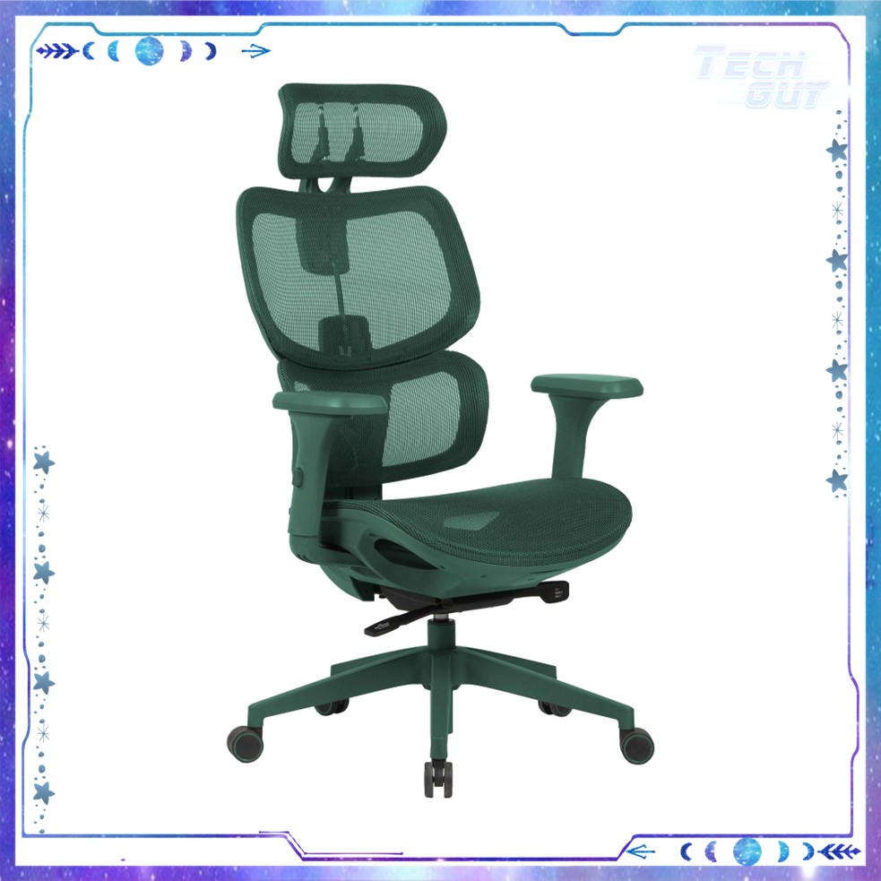 Zenox Ergonomic - Shiho Office Chair 辦公電腦椅 (Mesh/Green)