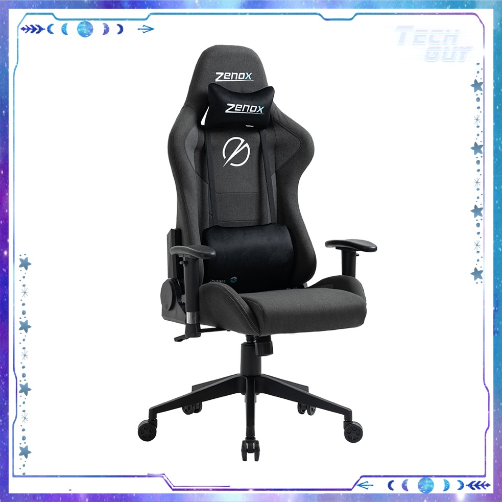 Zenox Mercury Mk-2 Gaming Chair (FabricCharcoal) (1) Zenox Mercury Mk-2 Gaming Chair 電競椅 (Fabric/Charcoal)