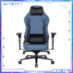 Zenox Spectre Mk-2 Gaming Chair 電競椅 (Leather/Navy)：圖片 2