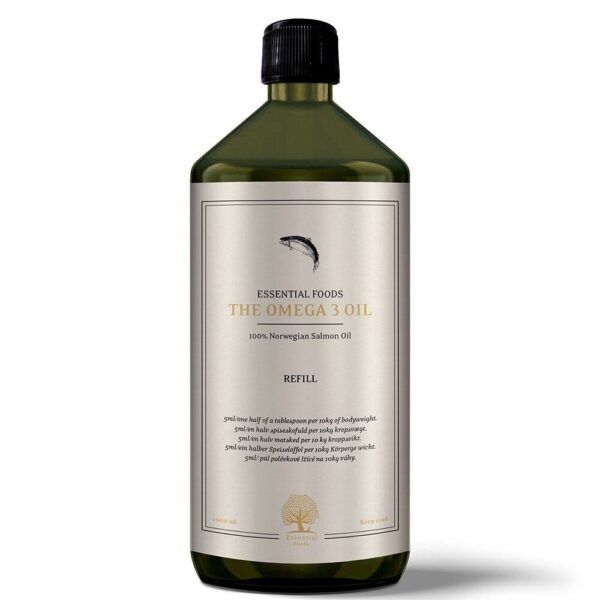 Essential Foods- 全天然挪威三文魚油 1000 ML