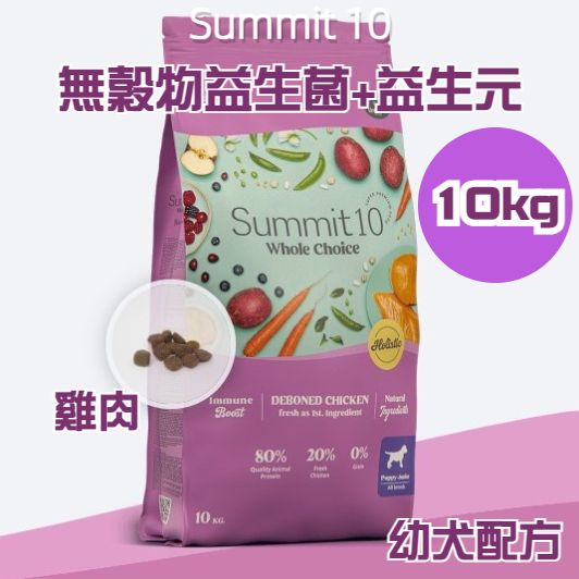 Summit 10 - 無穀物益生菌+益生元 幼犬配方 (雞肉) 10kg