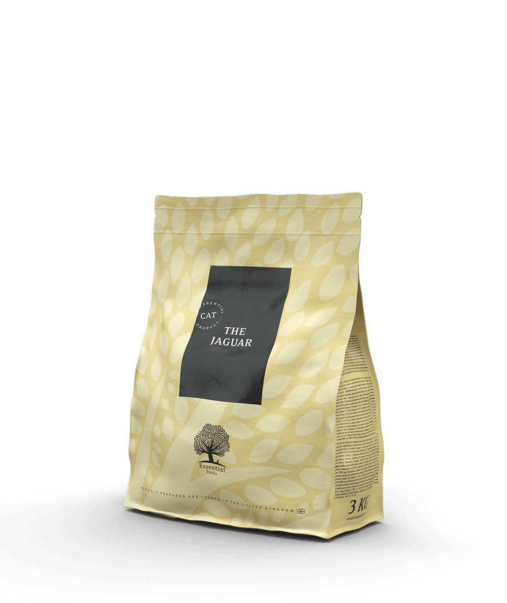 Essential Foods - 捷豹新鮮三文魚和鱒魚無穀物全貓天然糧 3KG