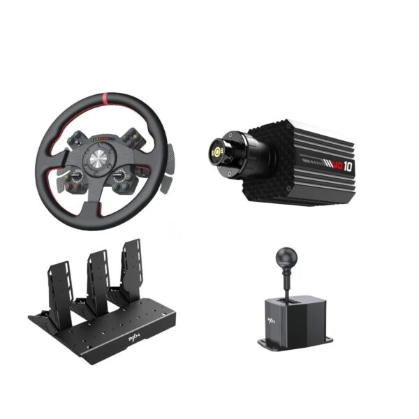 PXN VD10 Play直驅軚盤套裝 (腳踏 波棍)